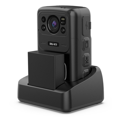 1920*1080 LTE video live streaming WiFi GPS body worn camera customizable 2 batteries police body camera