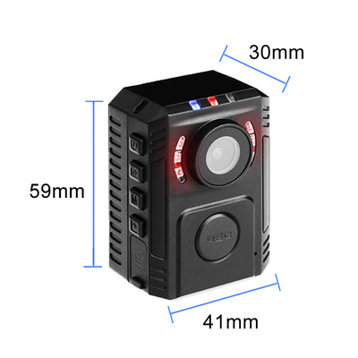 Boby-worn Camera 1080P Police Security 3 Hours Continuous Recording Built-in GPS WiFi Mini Portable Body Worn Camera