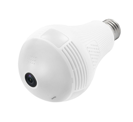 Human Motion Tracking Panoramic IP Camera WiFi Night Vision Bulb Camera LED Light 1080P Home Security Bulb Wireless Cameras
