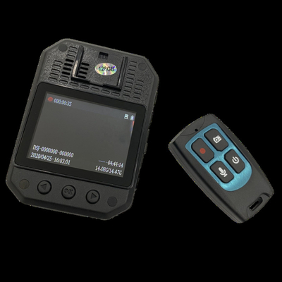 Police Handheld Portable Remote Control Body Worn Night Vision Security Camera DVR 32GB